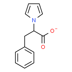 ChemSpider 2D Image | 3-Phenyl-2-(1H-pyrrol-1-yl)propanoate | C13H12NO2