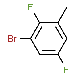 ChemSpider 2D Image | 1-Bromo-2,5-difluoro-3-methylbenzene | C7H5BrF2