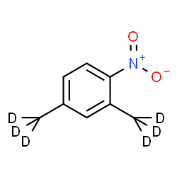 ChemSpider 2D Image | 2,4-Bis[(~2~H_3_)methyl]-1-nitrobenzene | C8H3D6NO2