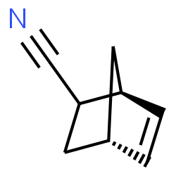 ChemSpider 2D Image | (1S,4S)-Bicyclo[2.2.1]hept-5-ene-2-carbonitrile | C8H9N