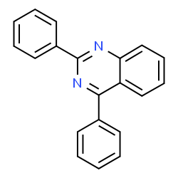 ChemSpider 2D Image | 2,4-Diphenylquinazoline | C20H14N2