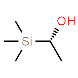 ChemSpider 2D Image | (1S)-1-(Trimethylsilyl)ethanol | C5H14OSi