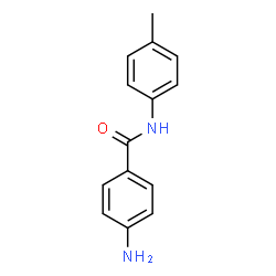ChemSpider 2D Image | 4-Amino-N-(4-methylphenyl)benzamide | C14H14N2O