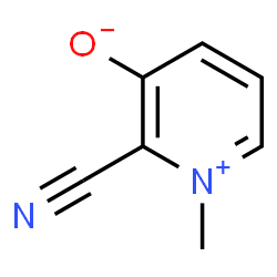 ChemSpider 2D Image | 2-Cyano-1-methyl-3-pyridiniumolate | C7H6N2O