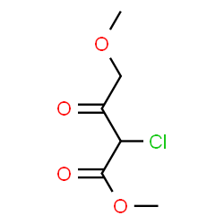 ChemSpider 2D Image | Methyl 2-chloro-4-methoxy-3-oxobutanoate | C6H9ClO4