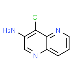 ChemSpider 2D Image | 4-Chloro-1,5-naphthyridin-3-amine | C8H6ClN3