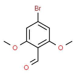 ChemSpider 2D Image | 4-Bromo-2,6-dimethoxybenzaldehyde | C9H9BrO3