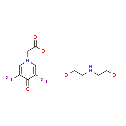 ChemSpider 2D Image | IODOPYRACET I-131 | C11H16131I2N2O5
