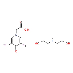 ChemSpider 2D Image | IODOPYRACET I-125 | C11H16125I2N2O5