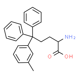 ChemSpider 2D Image | 5-(3-Methylphenyl)-5,5-diphenylnorvaline | C24H25NO2