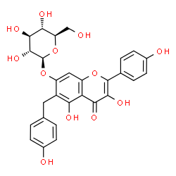 ChemSpider 2D Image | cudranian 1 | C28H26O12