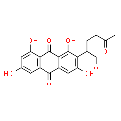ChemSpider 2D Image | versicolorone tricyclic form | C20H18O8