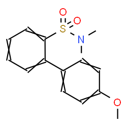 ChemSpider 2D Image | 4'-Methoxy-N,N-dimethyl-2-biphenylsulfonamide | C15H17NO3S