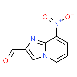 ChemSpider 2D Image | 8-Nitroimidazo[1,2-a]pyridine-2-carbaldehyde | C8H5N3O3