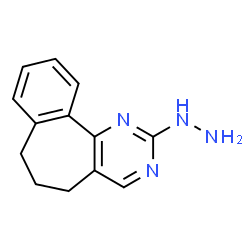 ChemSpider 2D Image | 2-Hydrazino-6,7-dihydro-5H-benzo[6,7]cyclohepta[1,2-d]pyrimidine | C13H14N4