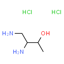 ChemSpider 2D Image | 3,4-Diamino-2-butanol dihydrochloride | C4H14Cl2N2O