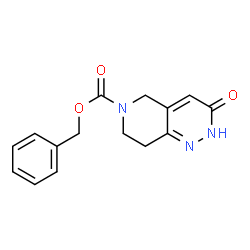 ChemSpider 2D Image | benzyl 3-oxo-2H,5H,7H,8H-pyrido[4,3-c]pyridazine-6-carboxylate | C15H15N3O3
