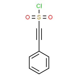 ChemSpider 2D Image | Phenylacetylenesulfonyl chloride | C8H5ClO2S