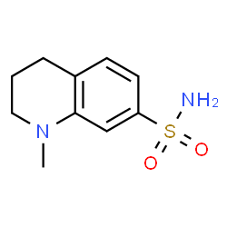 ChemSpider 2D Image | 1-Methyl-1,2,3,4-tetrahydro-7-quinolinesulfonamide | C10H14N2O2S