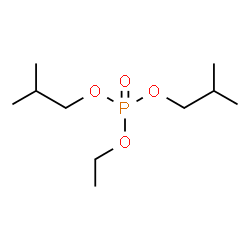 ChemSpider 2D Image | Ethyl diisobutyl phosphate | C10H23O4P