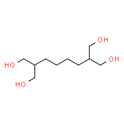 ChemSpider 2D Image | 2,7-Bis(hydroxymethyl)-1,8-octanediol | C10H22O4