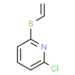 ChemSpider 2D Image | 2-Chloro-6-(vinylsulfanyl)pyridine | C7H6ClNS