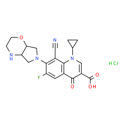 ChemSpider 2D Image | Finafloxacin HCl | C20H20ClFN4O4