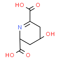 ChemSpider 2D Image | 4-Hydroxy-2,3,4,5-tetrahydro-2,6-pyridinedicarboxylic acid | C7H9NO5