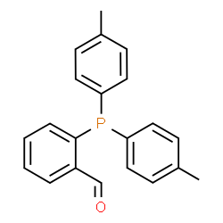 ChemSpider 2D Image | 2-(DI-P-TOLYLPHOSPHINO)BENZALDEHYDE | C21H19OP