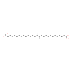 ChemSpider 2D Image | 13,14-Dimethyloctacosanedioic acid | C30H58O4