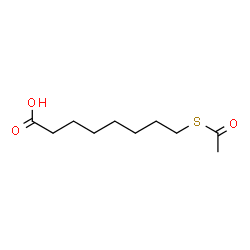 ChemSpider 2D Image | 8-(Acetylthio)octanoic acid | C10H18O3S