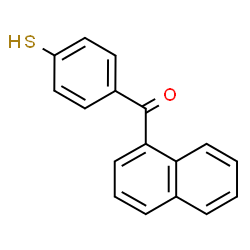 ChemSpider 2D Image | 1-Naphthyl(4-sulfanylphenyl)methanone | C17H12OS