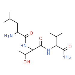 ChemSpider 2D Image | Leucylthreonylvalinamide | C15H30N4O4