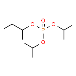 ChemSpider 2D Image | sec-Butyl diisopropyl phosphate | C10H23O4P