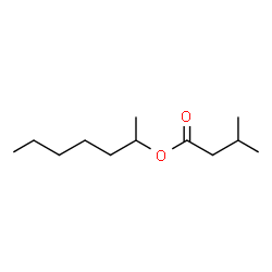 ChemSpider 2D Image | Heptan-2-yl 3-methylbutyrate | C12H24O2