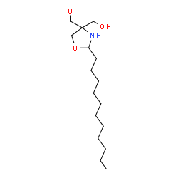 ChemSpider 2D Image | (2-Undecyl-1,3-oxazolidine-4,4-diyl)dimethanol | C16H33NO3