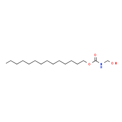 ChemSpider 2D Image | Tetradecyl (hydroxymethyl)carbamate | C16H33NO3