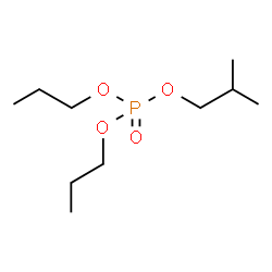 ChemSpider 2D Image | Isobutyl dipropyl phosphate | C10H23O4P