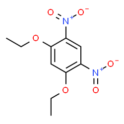 ChemSpider 2D Image | 1,5-Diethoxy-2,4-dinitrobenzene | C10H12N2O6