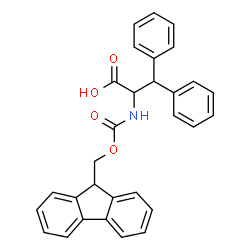 ChemSpider 2D Image | N-[(9H-Fluoren-9-ylmethoxy)carbonyl]-beta-phenylphenylalanine | C30H25NO4
