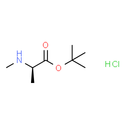 ChemSpider 2D Image | N-ME-D-ALA-OTBU HYDROCHLORIDE | C8H18ClNO2