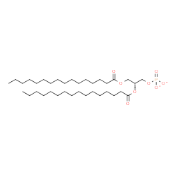 ChemSpider 2D Image | (2R)-2,3-Bis(palmitoyloxy)propyl phosphatato(2-) | C35H67O8P