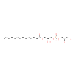 ChemSpider 2D Image | 1-tetradecanoyl-sn-glycero-3-phospho-(1'-sn-glycerol) | C20H41O9P