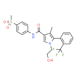 ChemSpider 2D Image | esaxerenone | C22H21F3N2O4S