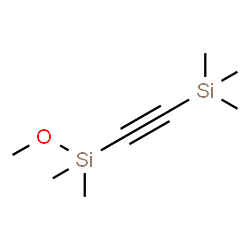 ChemSpider 2D Image | Methoxy(dimethyl)[(trimethylsilyl)ethynyl]silane | C8H18OSi2