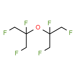 ChemSpider 2D Image | 1,2,3-Trifluoro-2-[(1,2,3-trifluoro-2-propanyl)oxy]propane | C6H8F6O