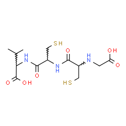 ChemSpider 2D Image | N-(Carboxymethyl)cysteinylcysteinylvaline | C13H23N3O6S2