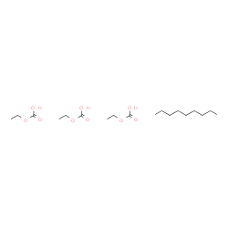 ChemSpider 2D Image | Ethyl hydrogen carbonate - nonane (3:1) | C18H38O9