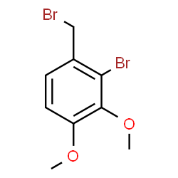 ChemSpider 2D Image | 2-Bromo-1-(bromomethyl)-3,4-dimethoxybenzene | C9H10Br2O2