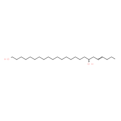 ChemSpider 2D Image | 20-Tetracosene-1,18-diol | C24H48O2